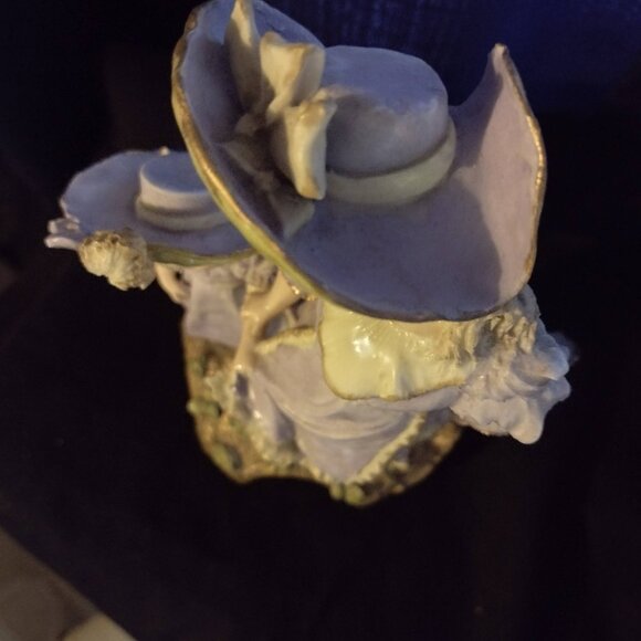 Beautiful Art Nouveau Ernst Wahliss, Vienna, figural group in porcelain - Picture 9 of 10